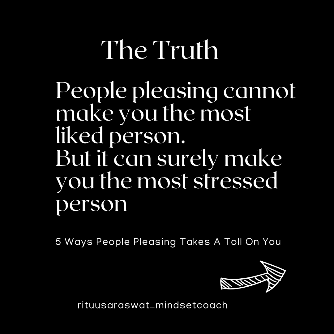 5 Ways People Pleasing Takes A Toll On You