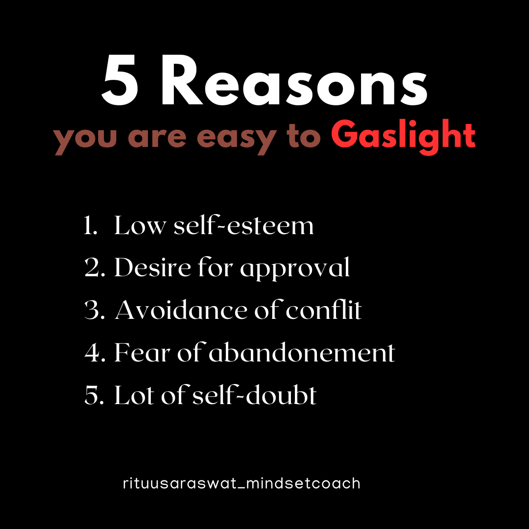 5 Reasons You Are Easy to Gaslight